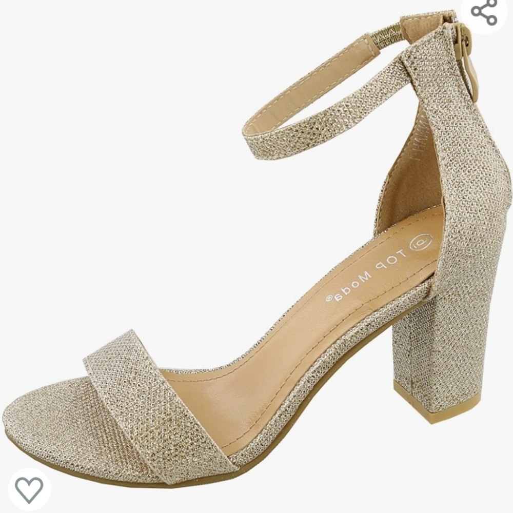 Top Moda Hannah Platform Chunky Heel